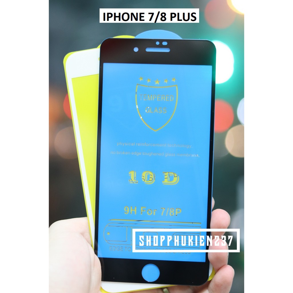 Kính Cường Lực Full Màn 9D Giá Rẻ Dành Cho Iphone 6 , 6s , 7 , 8 , 7 Plus , 8 Plus , Xr , Xs Max