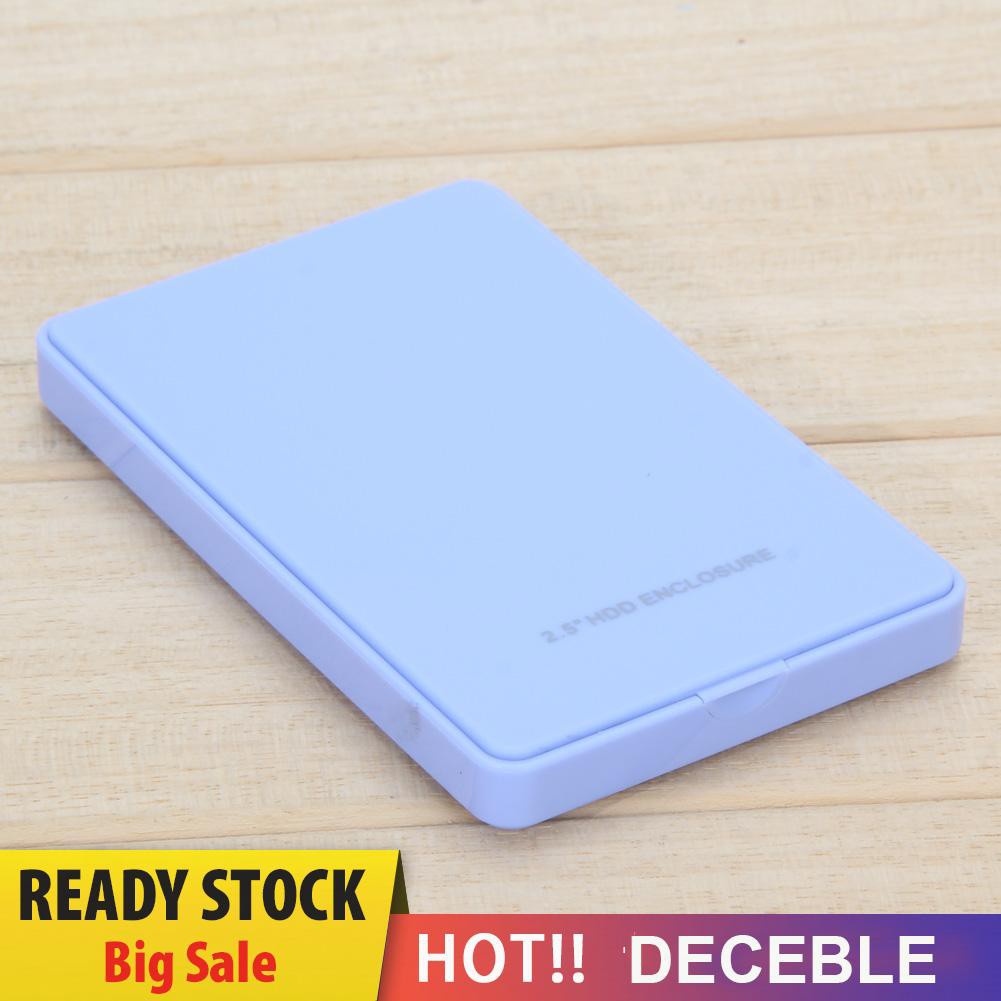 Hộp Đựng Ổ Cứng Ngoài 2.5in Usb 2.0 Sata Hd Ốp | BigBuy360 - bigbuy360.vn