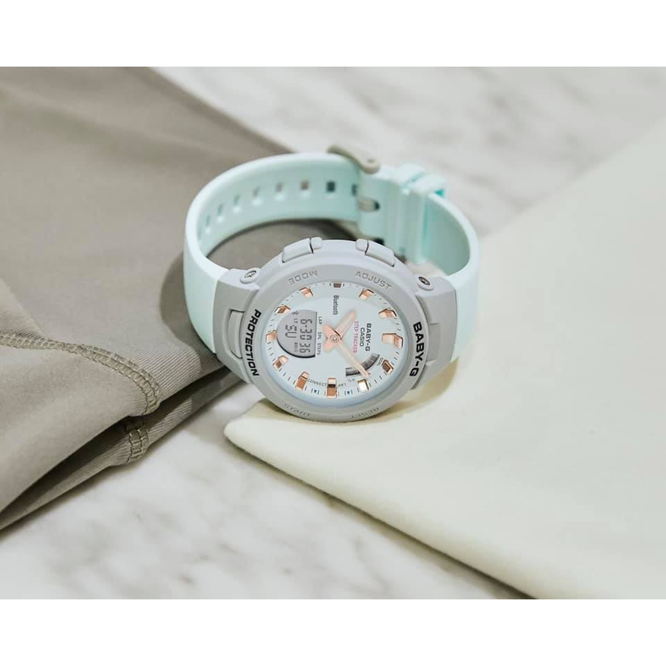 Đồng Hồ Nữ Casio Dây Nhựa BABYG BSA-B100MC-8ADR Chính Hãng