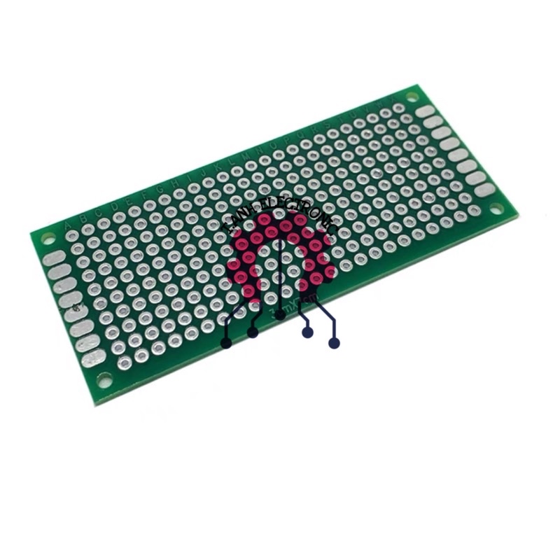 PHÍP ĐỒNG THUỶ TINH PCB ĐỤC LỖ 2 MẶT FR-4 HÀN LINH KIỆN DÀY 1.6MM