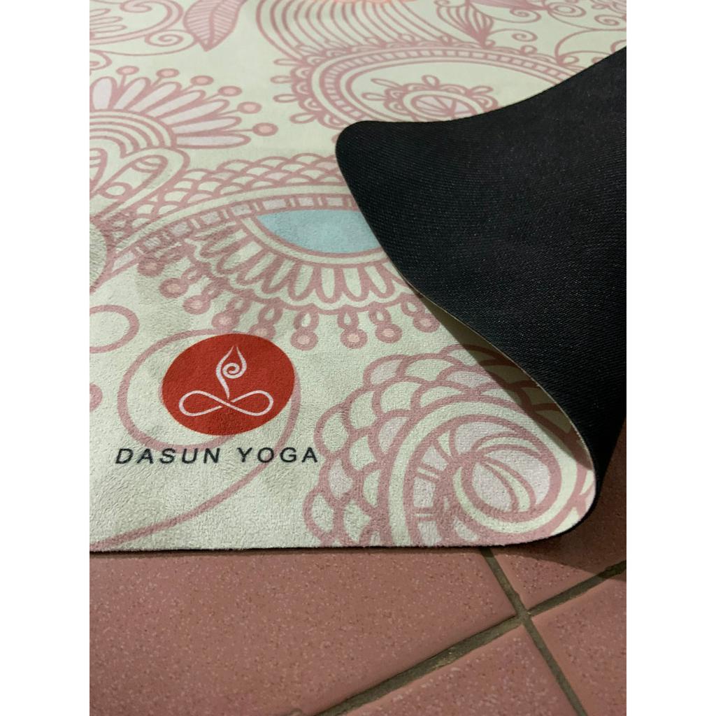 Thảm Du lịch Thảm lót trải sàn tập Yoga Cao Cấp DASUN YOGA dày 1,5mm Gấp Vuông Tiện Lợi - TĂNG KÈM TÚI ĐỰNG XẾP VUÔNG