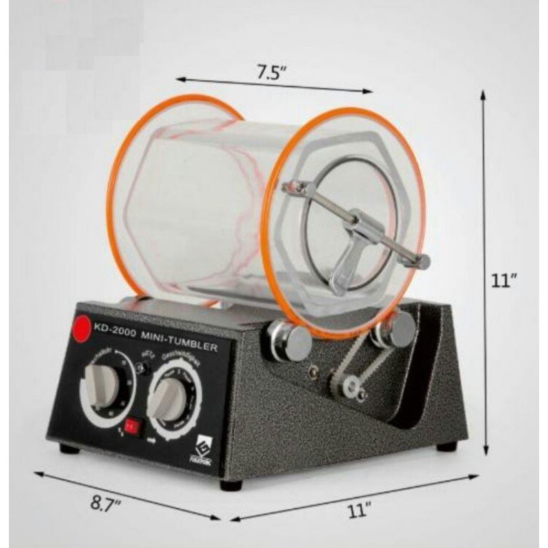 Combo Máy quay bi, bột đánh bóng vàng bạc