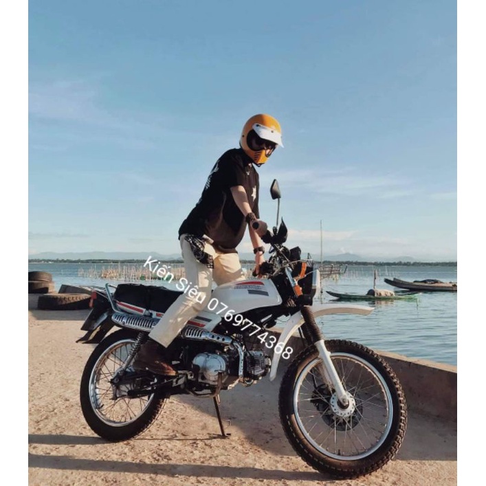 Pô vắt cho Honda Win phong cách Adventure - hàng Thái