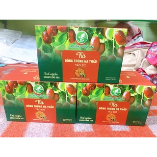 Trà đông trùng hạ thảo táo đỏ