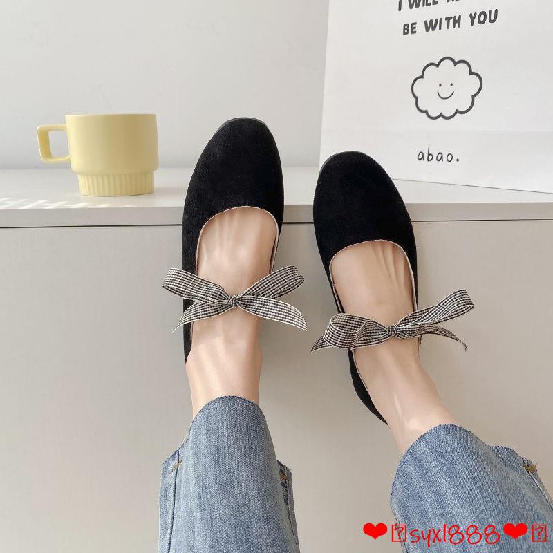 Giày Búp Bê Đính Nơ Bướm Thiết Kế Mới Thời Trang Mùa Xuân 2020 Dành Cho Bé Gái | BigBuy360 - bigbuy360.vn