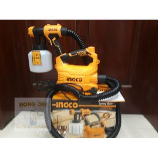 Máy phun sơn bình nhựa 500w ingco spg5008