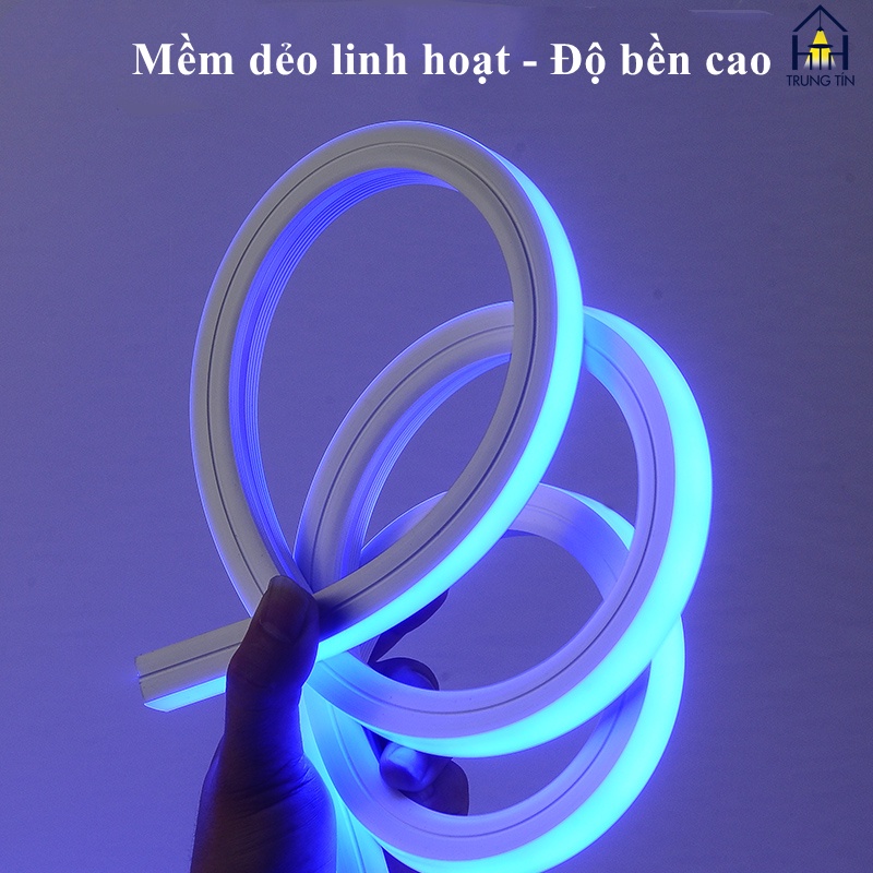 Dây đèn LED NEON uốn chữ tạo hình trang trí, decor phòng ngủ,ngoài trời Trung Tín