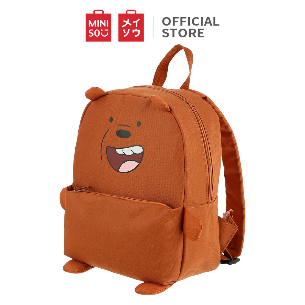 Sự đơn giản ba lô We Bare Bears x Miniso