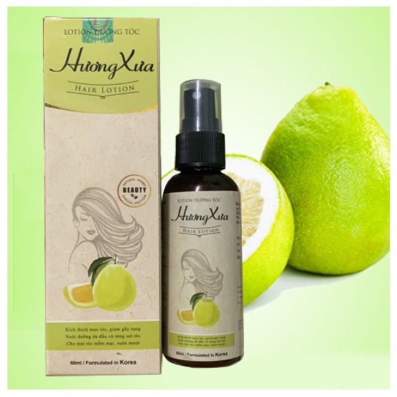 Lotion Dưỡng Tóc tinh dầu Bưởi Hương Xưa (60ml)