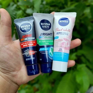 Sữa rửa mặt Nivea Men Detox Mud / Nivea Men Aircool / Nivea ngọc trai