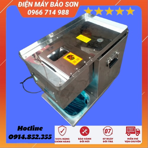 Máy Thái Thịt Công Nghiệp QX260 Dao Tháo Rời Máy Thái Thịt Tươi Sống Công Suất 1100w Cỡ Dao 2.0/2.5/3.8/5.0/7.0/10MM