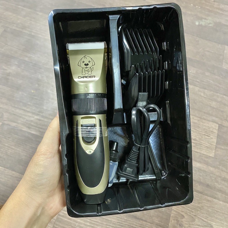 [ Hàng chính hãng ]- [Tông đơ Pet Grooming Clipper Kit cho thú cưng]