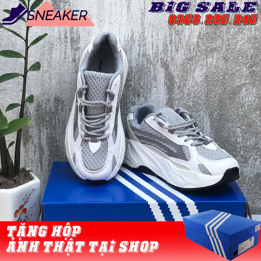 [⚡⚡ GIÀY THỂ THAO⚡⚡ ] Giày Thể Thao YZ 700 V2 Trắng Phản Quang  Đủ Size | BigBuy360 - bigbuy360.vn
