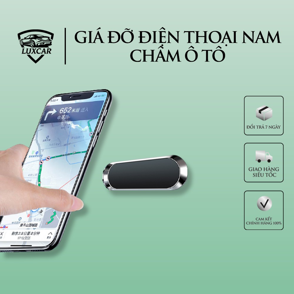 Giá đỡ điện thoại nam châm trên ô tô LUXCAR