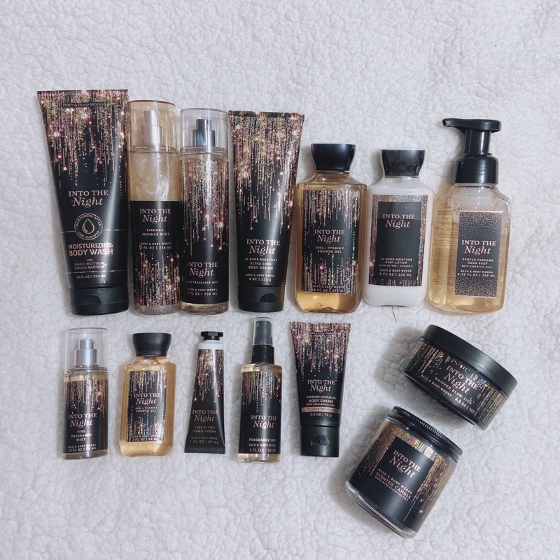 Xịt thơm toàn thân Into The Night body mist Bath & Body Works