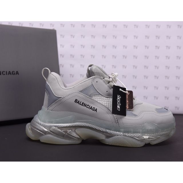 Đế khí Balenciaga trips xám bạc