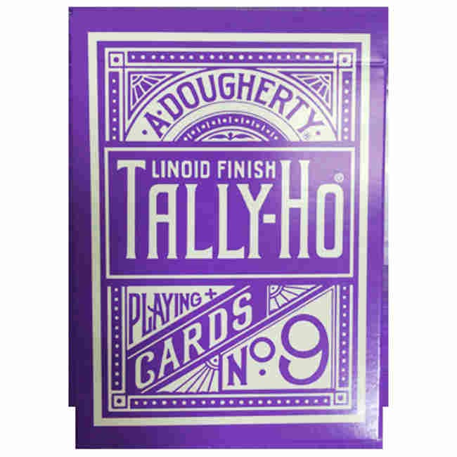 Bài ảo thuật : Tally Ho Reverse Circle back (Purple) Limited Edition