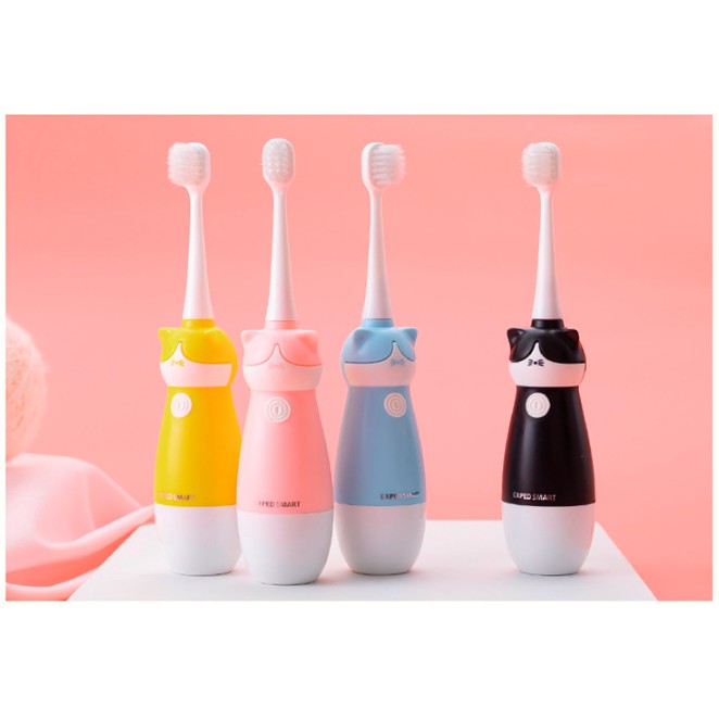 Bàn chải điện Adorable Cat cho bé