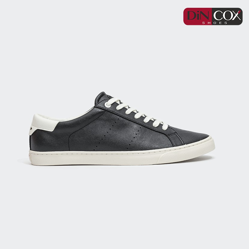 Giày Sneaker Da Nam Dincox C15 Black/White Sang Trọng Tinh Tế