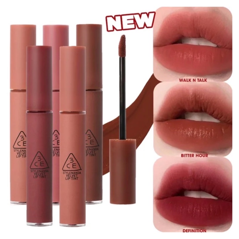 Son kem 3CE Velvet Lip Tint