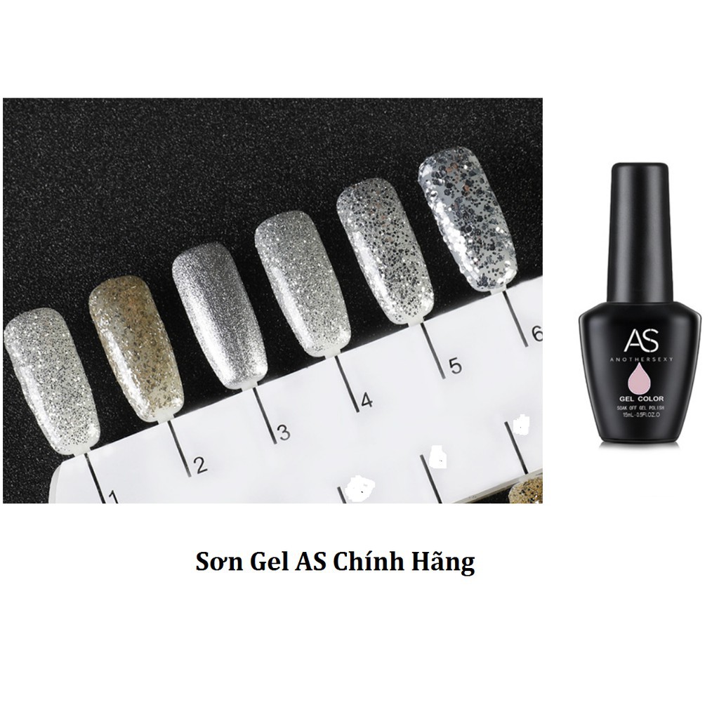Sơn gel AS bền màu cực kì mướt 15ML (dành cho tiệm nail chuyên nghiệp) - JY