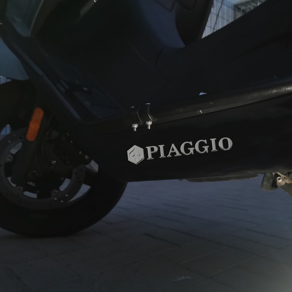 3D PIAGGIO Biểu tượng Nhãn dán Xe máy Thân hình Khung xe Không thấm nước đề can Phụ kiện xe máy