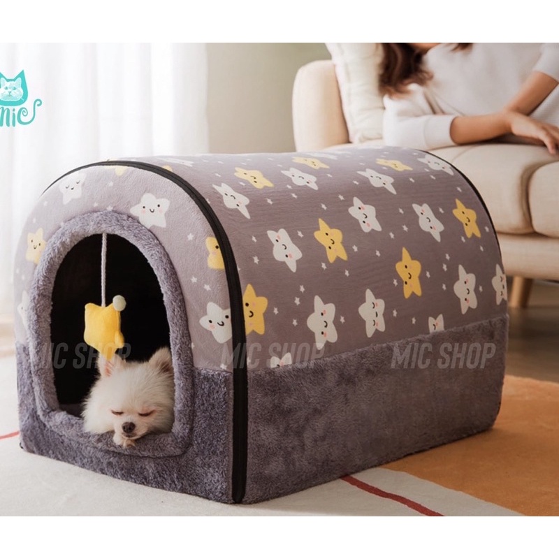Đệm ổ thú cưng, giường nằm cho chó mèo, đệm túi