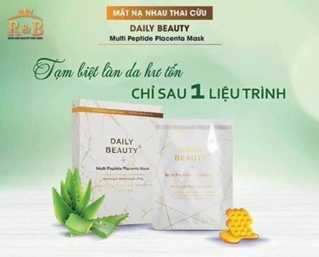 Trải Nghiệm Mặt Nạ Nhau Thai Cừu Hàn Quốc