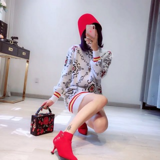 VÁY LEN LÔNG THỎ