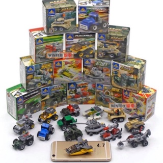 Đồ chơi xếp hình kiểu lego 18 - 35 chi tiết