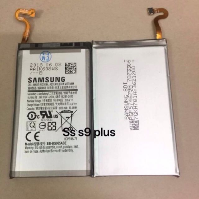 Pin samsung S9 plus xịn có bảo hành 3 tháng