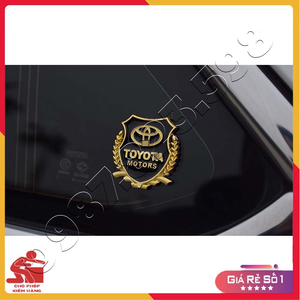 Logo Bông Lúa TOYOTA Dán Xe Ô tô Toyota