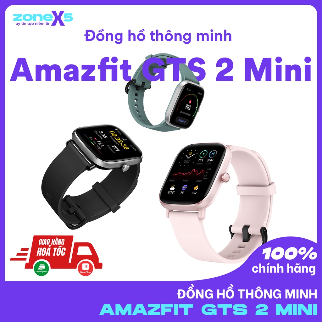 Đồng Hồ Thông Minh Amazfit GTS 2 Mini - Hàng Chính Hãng