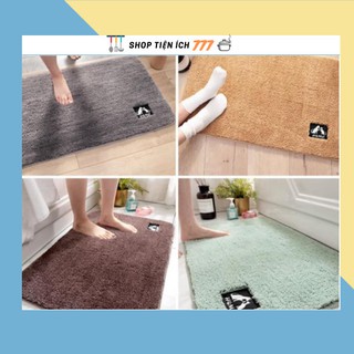 Thảm chùi chân phòng khách nhà tắm cao cấp có thể giặt máy 40x60cm 2424 shop tiện ích 777