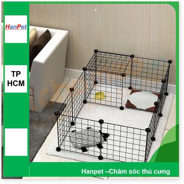 HN HP- Miếng ghép vạn năng 35x35cm - lắp ghép chuồng mèo, quây chó, làm kệ trang trí