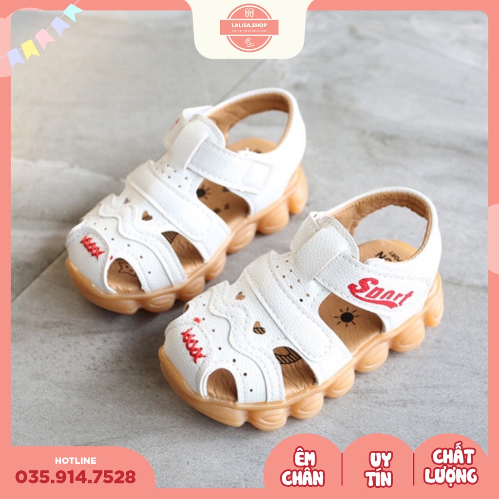 [Hàng chính hãng] Dép Rọ Nhí Cho Bé, Dép Sandal, Thời Trang Cao Cấp LALISA, Đế Mềm, Size từ 23 - 24, M177