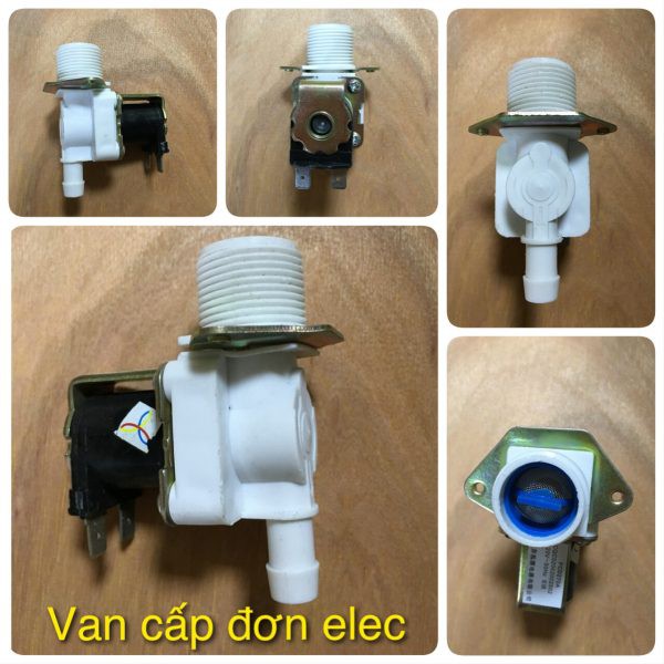 Van điện từ cấp nước máy giặt ELECTROLUX - Van cấp đơn - đôi MG ELECTD