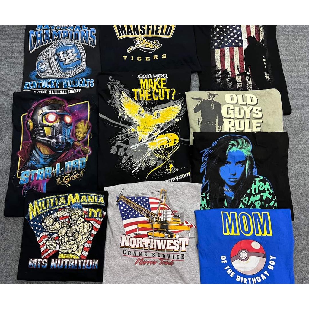 Áo thun secondhand nam nữ 20k