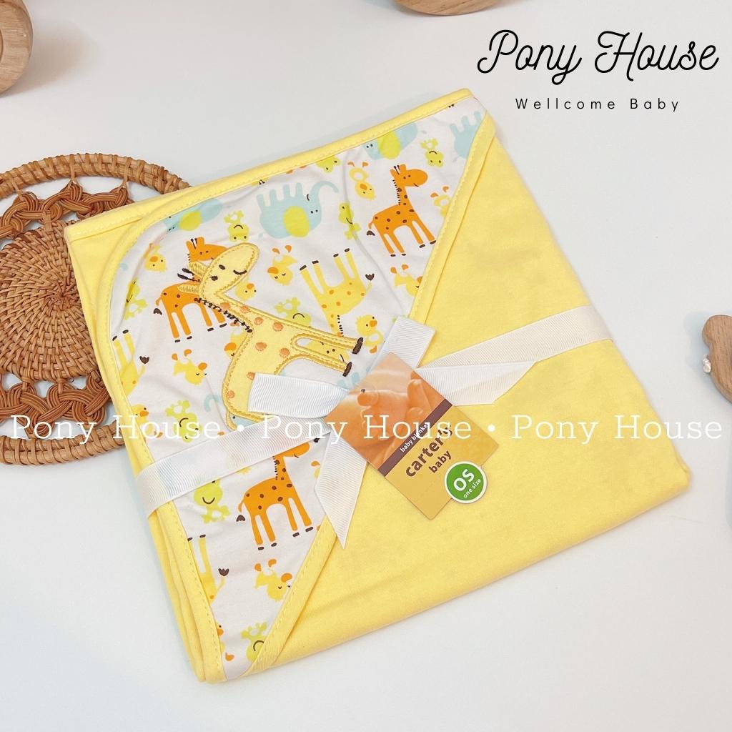 Chăn Ủ Choàng Catter - Chăn Ủ Úm Choàng Cotton Mềm Mịn Dày Dặn Siêu Mềm Mịn Cho Bé Sơ Sinh KT 80x80Cm