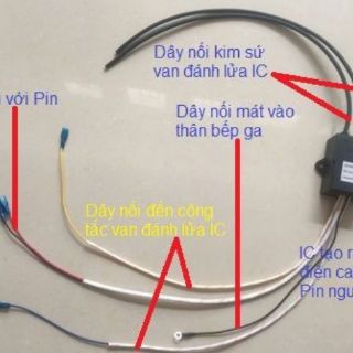 IC đánh lửa bếp ga âm 2 lò