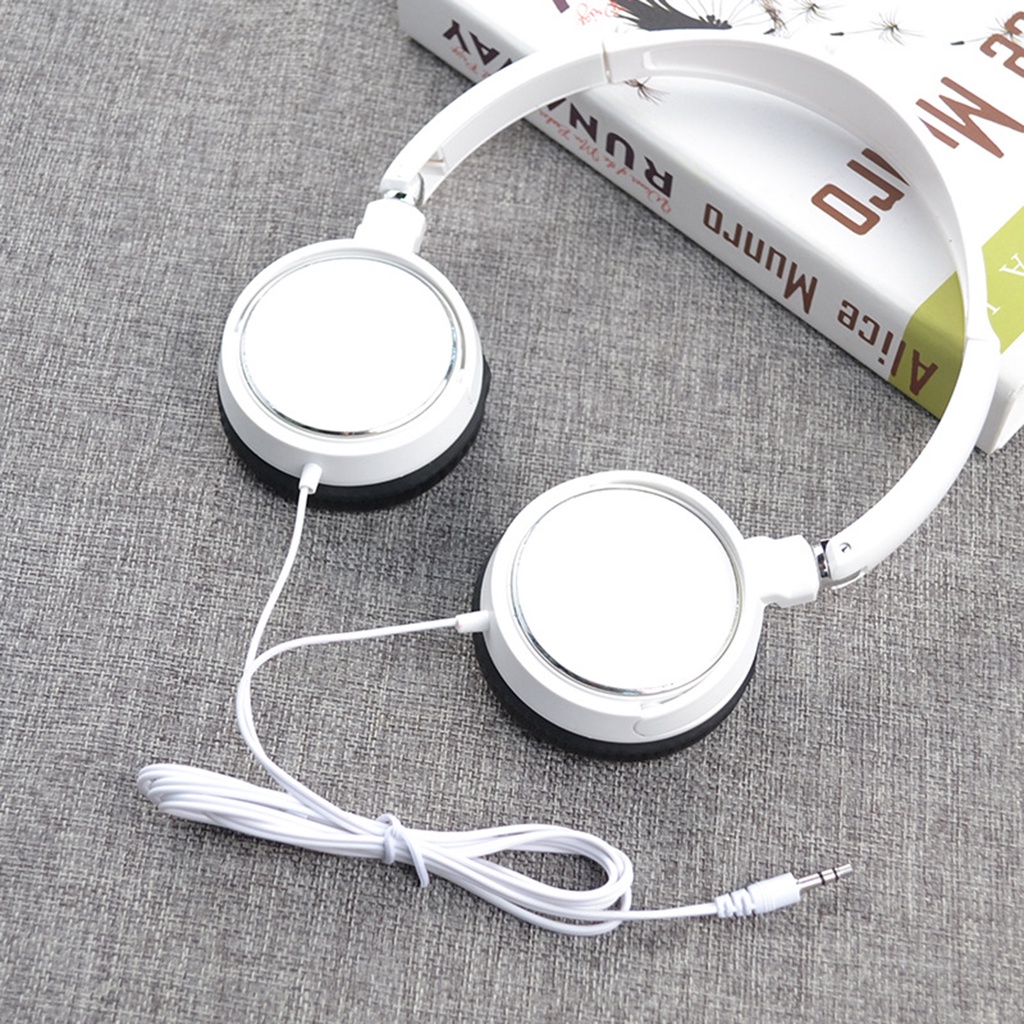 Universal Headphone Over Ear HiFi Stereo Sound Portable Wired Headset for Mobile Phone