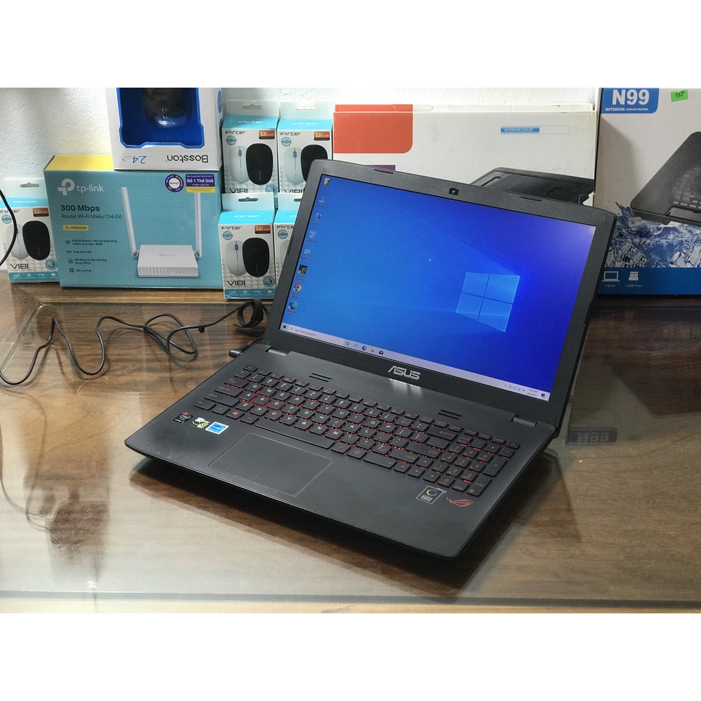 Laptop Gaming Asus GL552JX (Core i7 4720HQ, RAM 8GB, HDD 1TB, Nvidia GeForce GTX 950, FullHD 15.6 inch)
