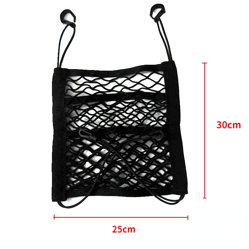 Túi lưới để đồ ô tô  Túi lưới treo ghế xe hơi - tháo lắp đơn giản