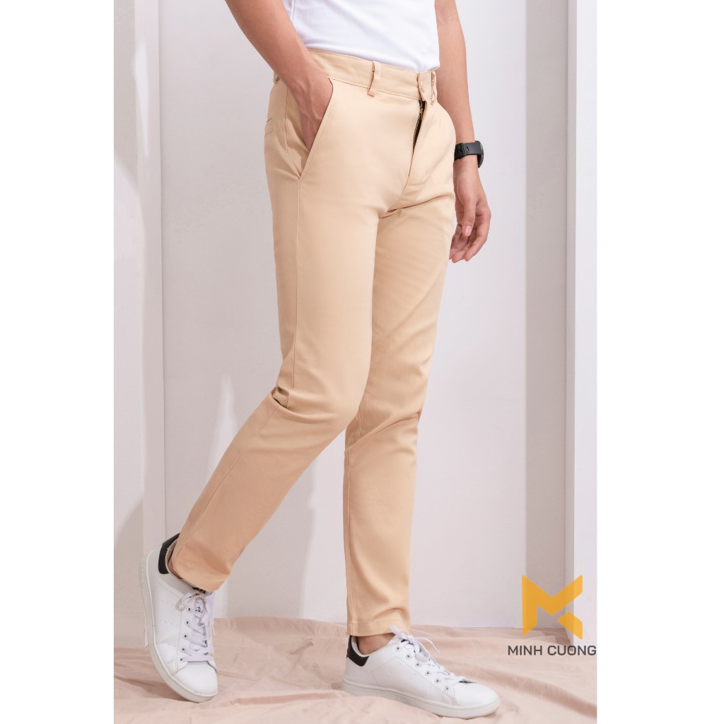 Quần Kaki Nam Dáng Âu, ôm gọn Thời Trang Hàn Quốc, Chất kaki cao cấp co giãn nhẹ | BigBuy360 - bigbuy360.vn