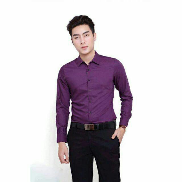 BÁN LỖ- XẢ KHO_sơ mi lụa nhiều màu huyền bí lịch lãm chống nhăn | BigBuy360 - bigbuy360.vn