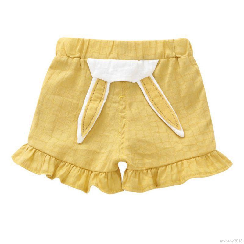 Quần short cotton dáng rộng cho bé