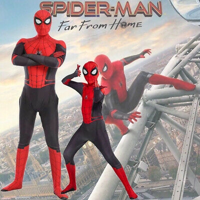 Bộ trang phục hóa trang spider-man cho trẻ em/Mũ trùm đầu hóa trang có bán lẻ