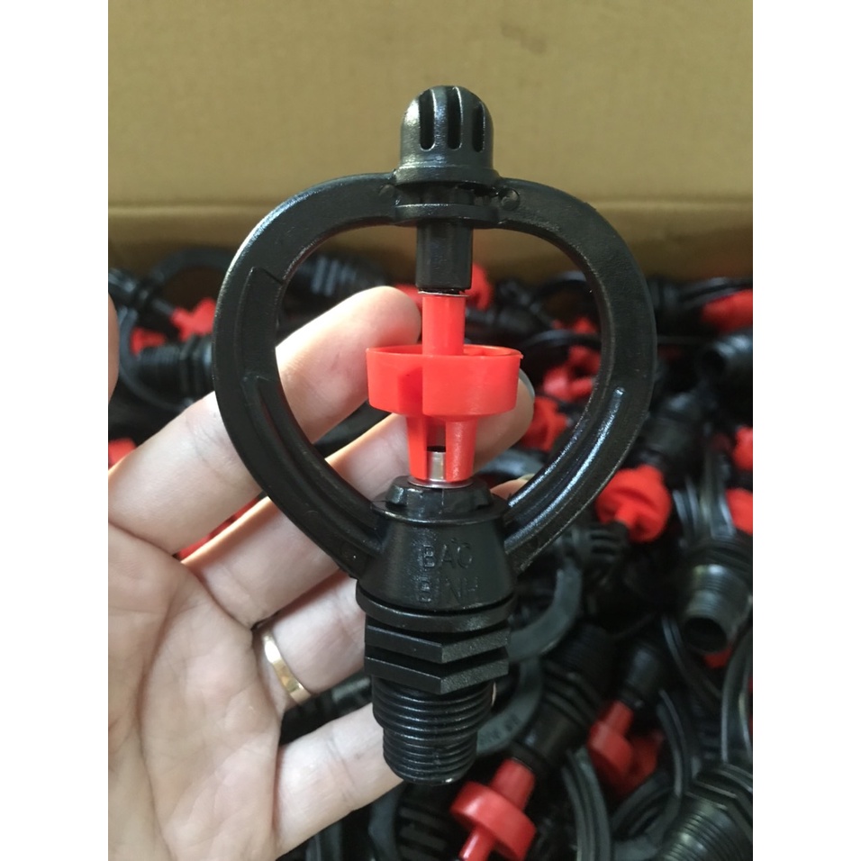 Combo 10 Béc tưới phun mưa BB-906 ren ngoài 17mm, 21mm