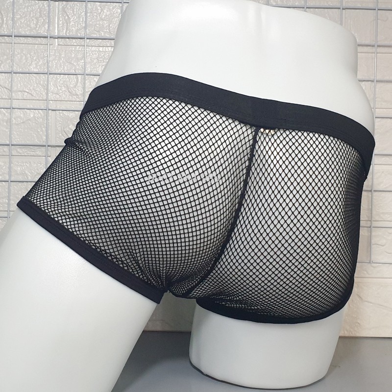 Quần lót nam SX.06 dạng thun lưới nhiều màu sịp đùi cho anh em cực thoải mái, thoáng mát- Ảnh, video shop làm