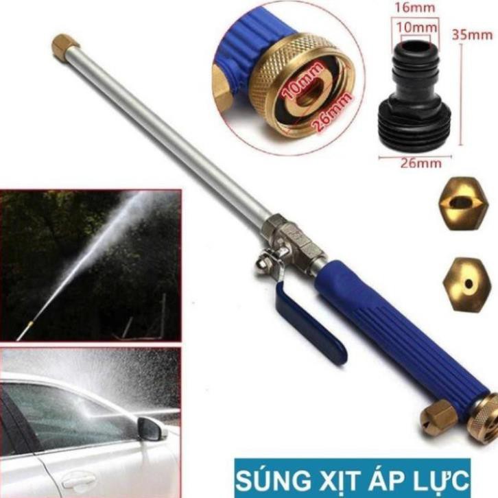 Dụng cụ súng ăng áp lực vòi tăng áp lực nước rửa tất cả loại xe .vòi tưới cây,áp lực cao tiện lợi cho gia đình Water Jet